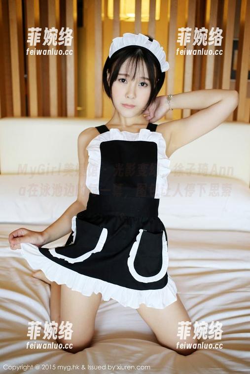 MyGirl美媛馆-徐子琦Anna MyGirl美媛馆 - 光影变幻,徐子琦Anna在泳池边的每一幕,图包让人停下思索。